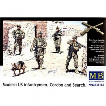 Master Box MB35154 Modern US Infantrymen