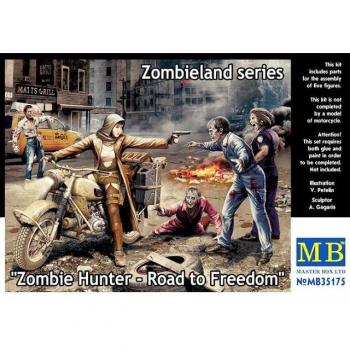 Master Box MB35175 Zombie Hunter - Road to Freedom
