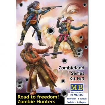 Master Box MB35243 Road to Freedom - Zombie Hunters 3