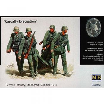 Master Box MB3541 Casualty Evacuation 1942