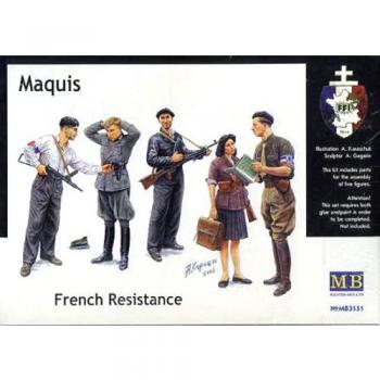 Master Box MB3551 Maquis - French Resistance