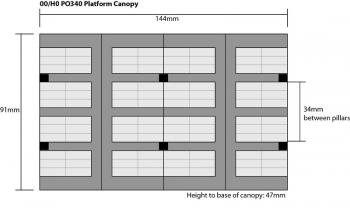 Metcalfe PO340 Platform Canopy