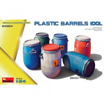 MiniArt 24004 Pastic Barrels 100L x 6