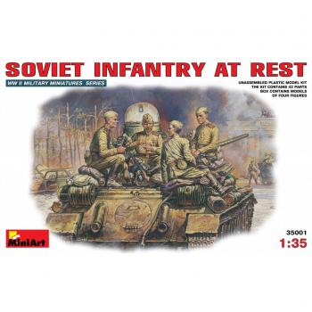MiniArt 35001 Soviet Infantry At Rest 1943-1945