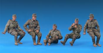 MiniArt 35040 German Artillery Crew Riders x 5