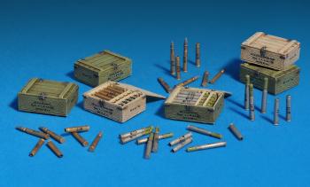 MiniArt 35073 Soviet 45-mm Shells with Ammo Boxes