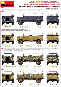 MiniArt 35139 Kfz.70 MB 1500A + Crew