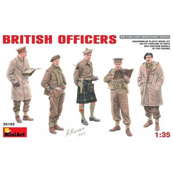 MiniArt 35165 British Officers x 5