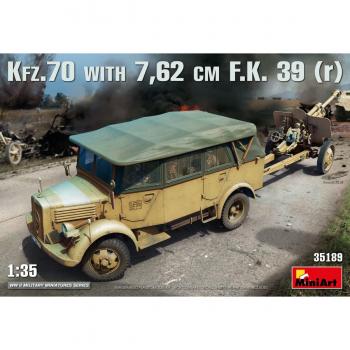 MiniArt 35189 Kfz.70 & 7,62 cm F.K. 39 (r)