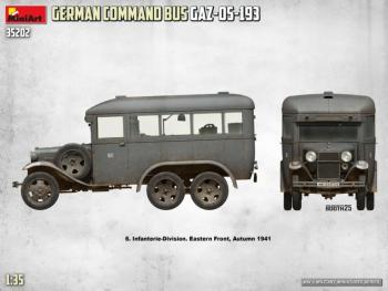 MiniArt 35202 Command Bus GAZ-05-193