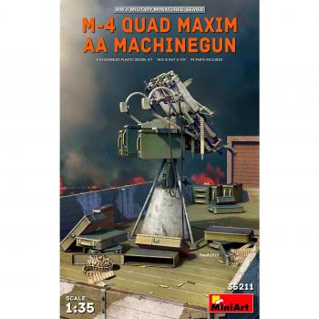 MiniArt 35211 M-4 QUAD Maxim AA Machinegun