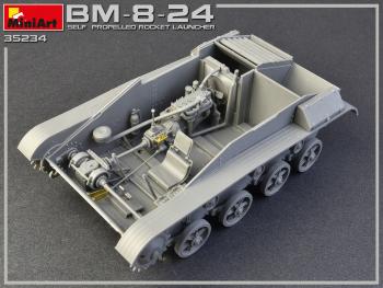 MiniArt 35234 NM-8-24 Rocket Launcher - Interior Kit