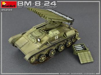 MiniArt 35234 NM-8-24 Rocket Launcher - Interior Kit