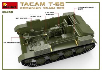 MiniArt 35240 Tacam T-60 Interior Kit