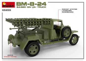 MiniArt 35259 BM-8-24 Based On Truck