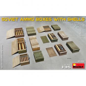 MiniArt 35261 Soviet Ammo Boxes with Shells