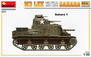 MiniArt 35274 M3 Lee Sahara with Crew