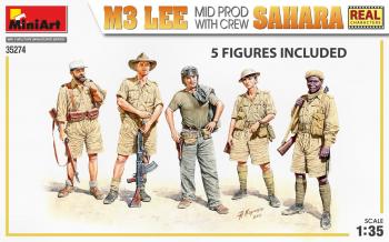 MiniArt 35274 M3 Lee Sahara with Crew