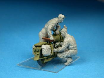 MiniArt 35284 US Motorcycle Repair Crew