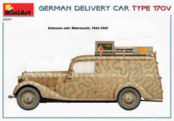 MiniArt 35297 German Delivery Car 170V