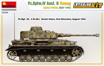 MiniArt 35298 Pz.Kpfw.IV Ausf. H Interior Kit