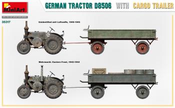 MiniArt 35317 Tractor D8506 + Trailer