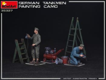 MiniArt 35327 Tankmen Painting Camo