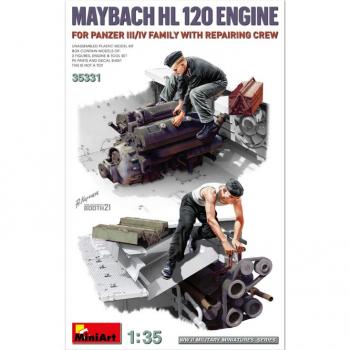 MiniArt 35331 Maybach HL 120 Engine