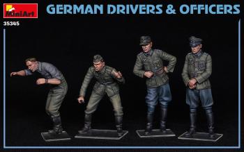 MiniArt 35345 German Drivers & Officers