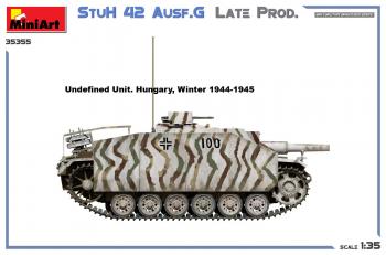 MiniArt 35355 StuH 42 Ausf. G Late Prod