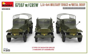 MiniArt 35383 G7107 Truck with Crew