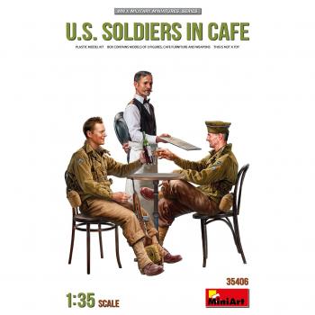 MiniArt 35406 US Soldiers in Cafe