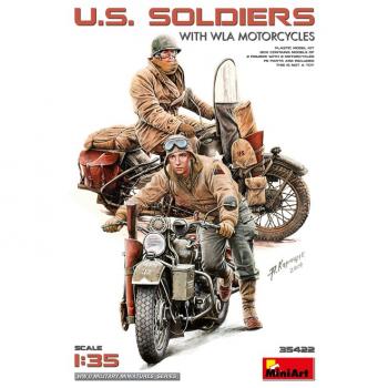 MiniArt 35422 Soldiers with Motorcycles