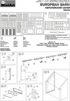 MiniArt 35534 European Barn