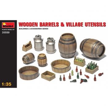 MiniArt 35550 Wooden Barrels plus Extras