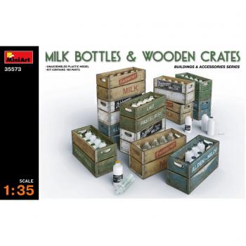 MiniArt 35573 Milk Bottles and Crates