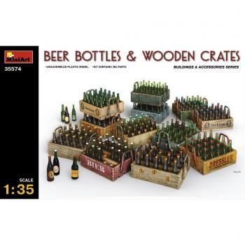 MiniArt 35574 Beer Bottles and Crates