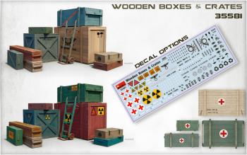MiniArt 35581 Wooden Boxes & Crates