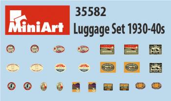 MiniArt 35582 Luggage Set 1930-40s