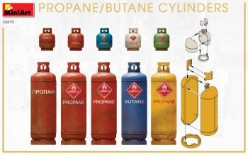 MiniArt 35619 Propane / Butane Cylinders