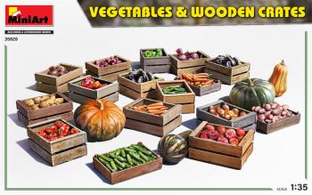 MiniArt 35629 Vegetables & Wooden Crates