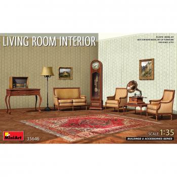 MiniArt 35646 Living Room Interior