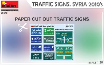 MiniArt 35648 Traffic Signs Syria 2010s