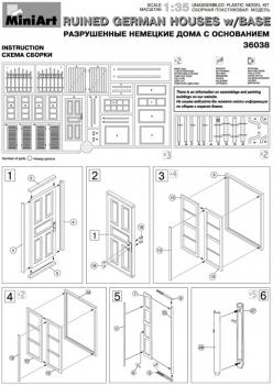 MiniArt 36038 Ruined German Houses
