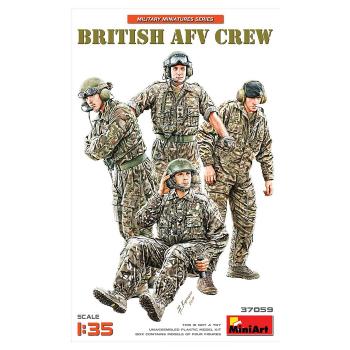 MiniArt 37059 British AFV Crew x 4