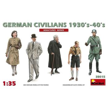 MiniArt 38015 Civilians 1930-1940s