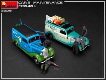 MiniArt 38019 Car Maintenance 1930-40s