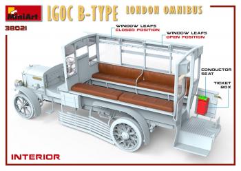 MiniArt 38021 LGOC B-Type London Omnibus