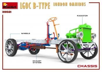 MiniArt 38021 LGOC B-Type London Omnibus