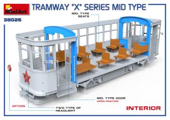 MiniArt 38026 Tramway "X" Series Mid Type